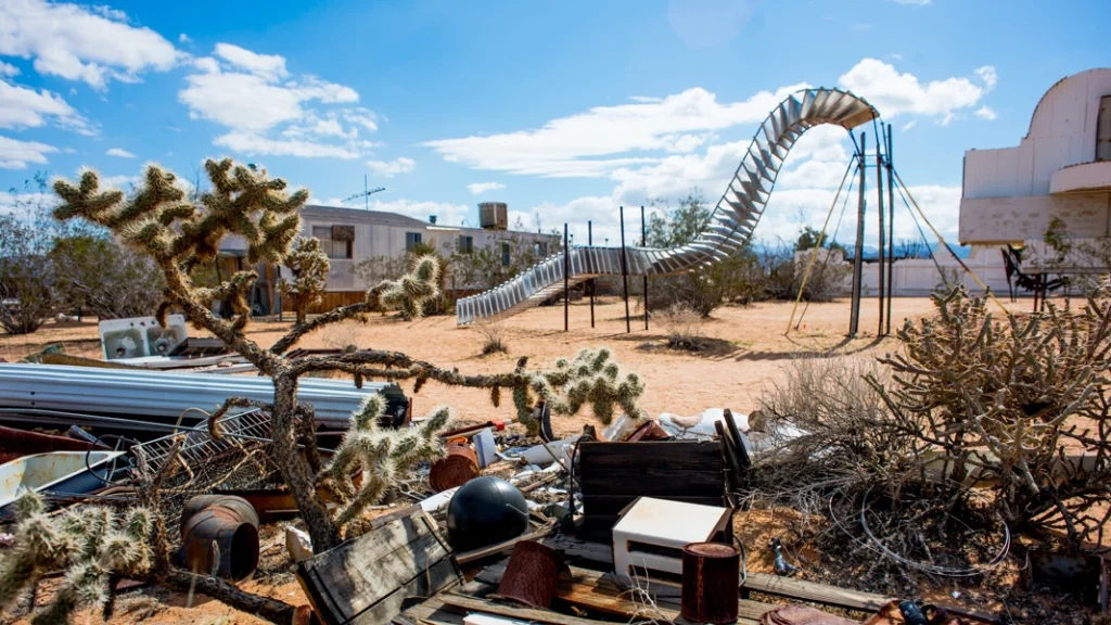 Things To Do In Joshua Tree: Park & Town Guide (2025) 11 Noah Purifoy Outdoor Desert Art Museum Joshua Tree 1