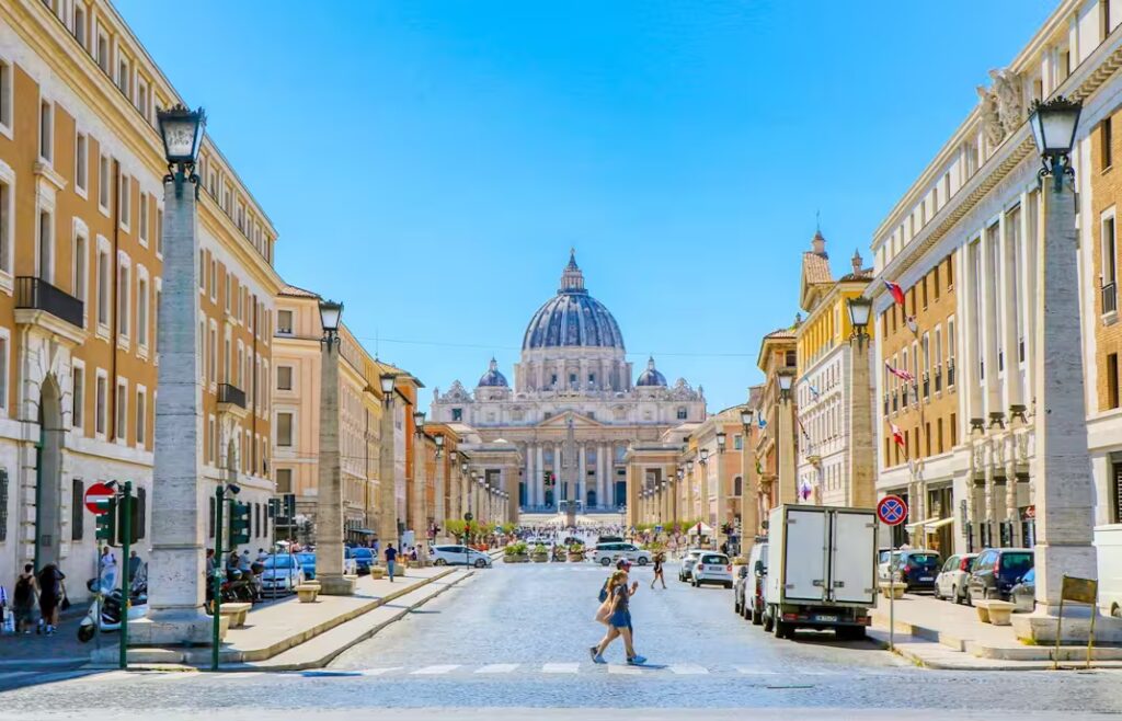 First time vatican city 
