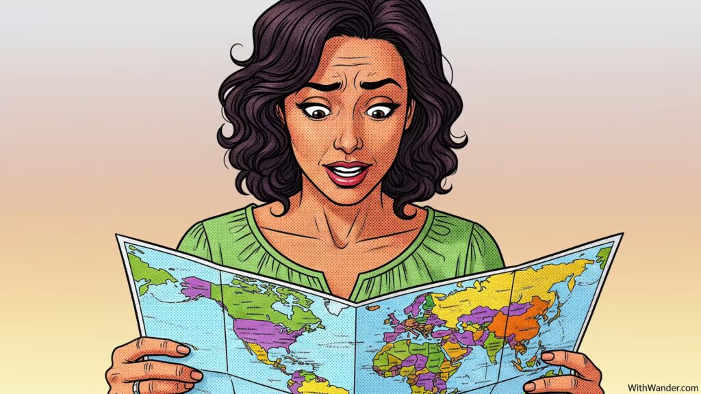 Traveling Solo When Married: 4 Steps to Confident Independence 2 A woman looking out over a city skyline, contemplating if traveling solo when married is okay and if it's acceptable to travel without your spouse.