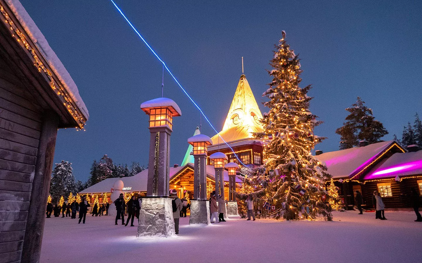 1. Rovaniemi, Finland: The Arctic Christmas Fantasy