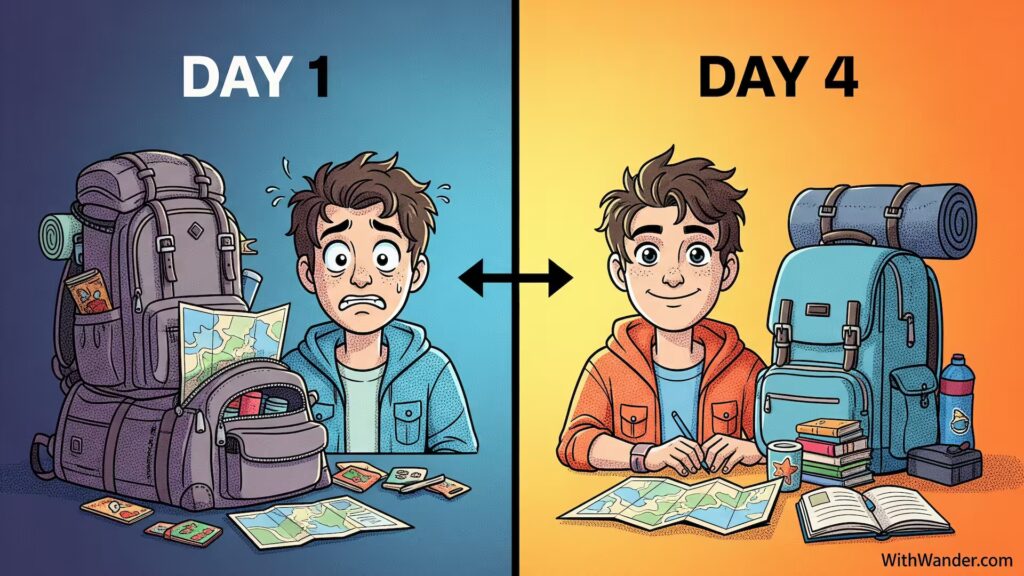 Overwhelmed In Tokyo Solo: 4 Tips for Instant Confidence 8 A view of Tokyo at sunset, illustrating the question: does Japan get less overwhelming after a few days of solo travel?