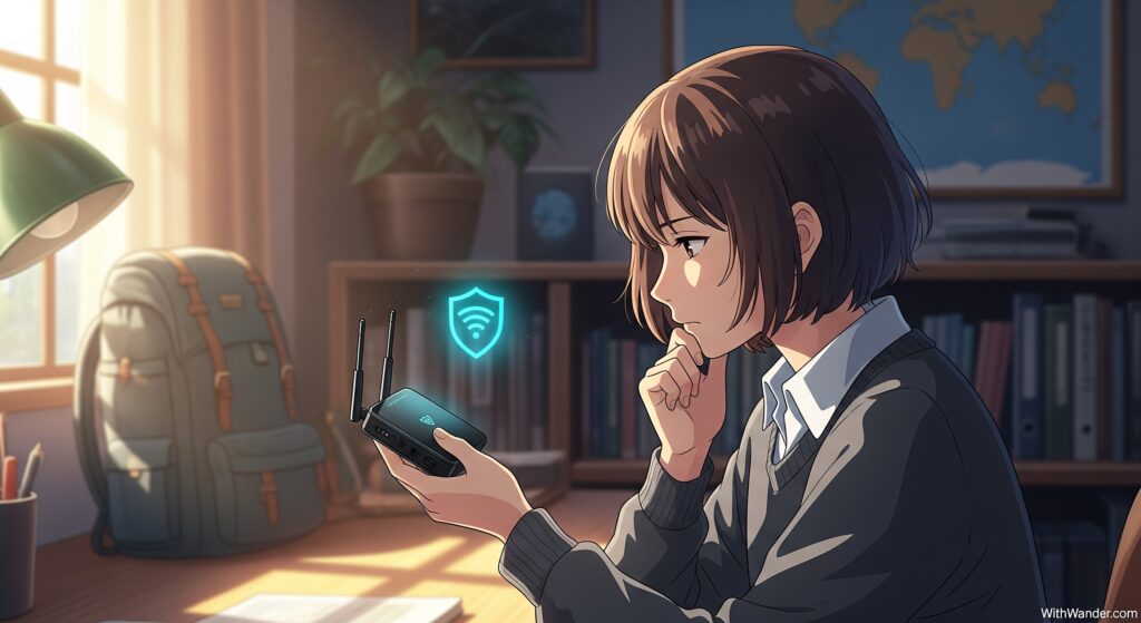 Is router to wifi connection less secure?