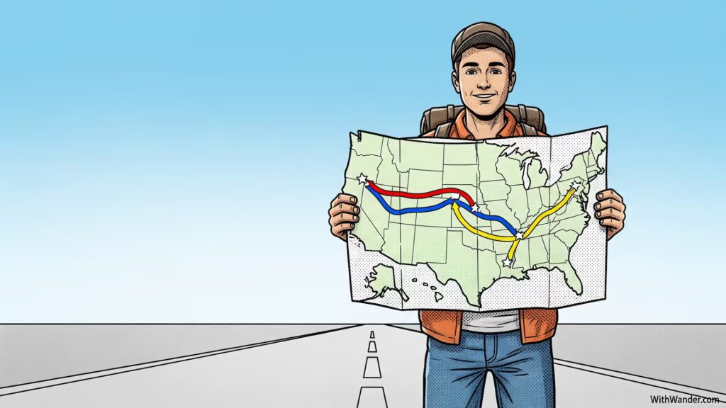cross country road trip plan