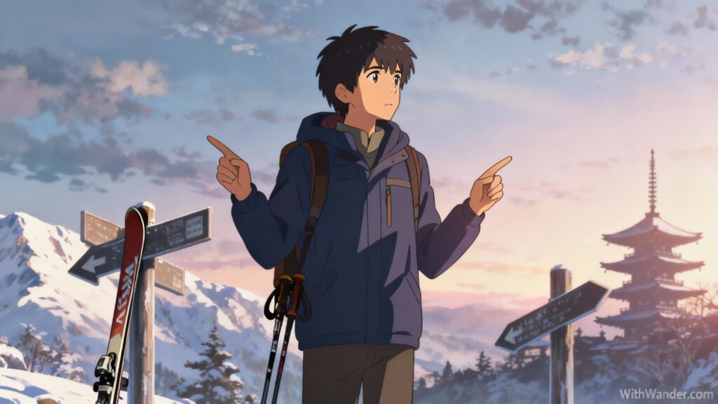 hiroshima vs skiing for solo traveler japan